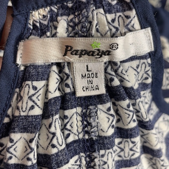 PAPAYA WOMEN'S SUMMER BLOUSE SIZE M - Picture 8 of 10